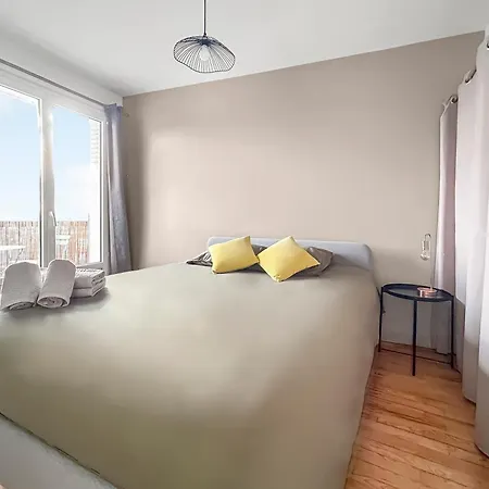Cozy Flat Balcony Panoramic View 5m Metro B * Oullins