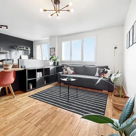 Cozy Flat Balcony Panoramic View 5m Metro B Apartamento *